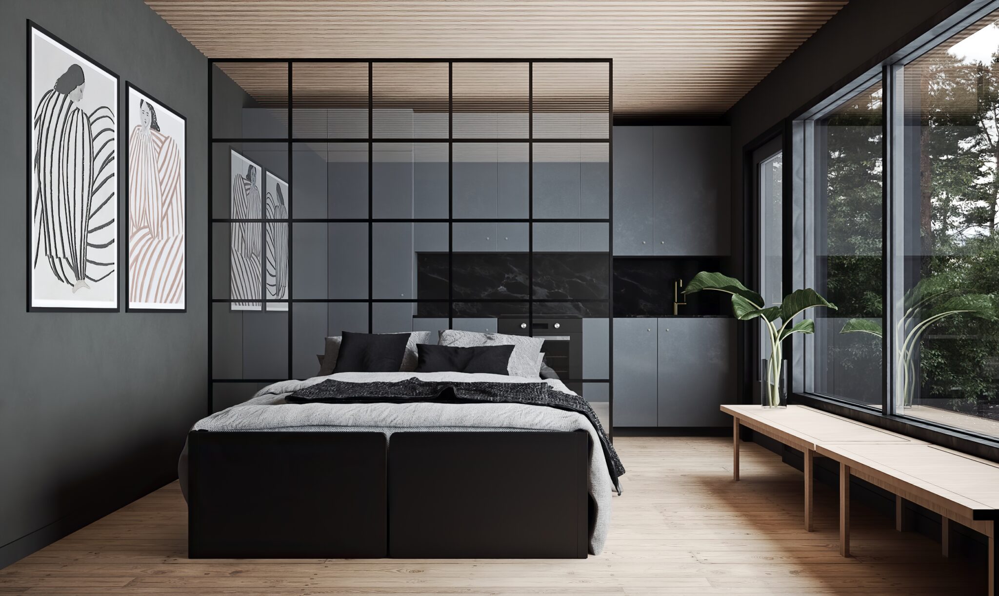 Tablebed Black