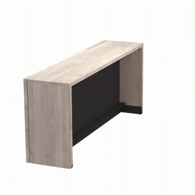 Wall-mounted Tablebed Single – Oak