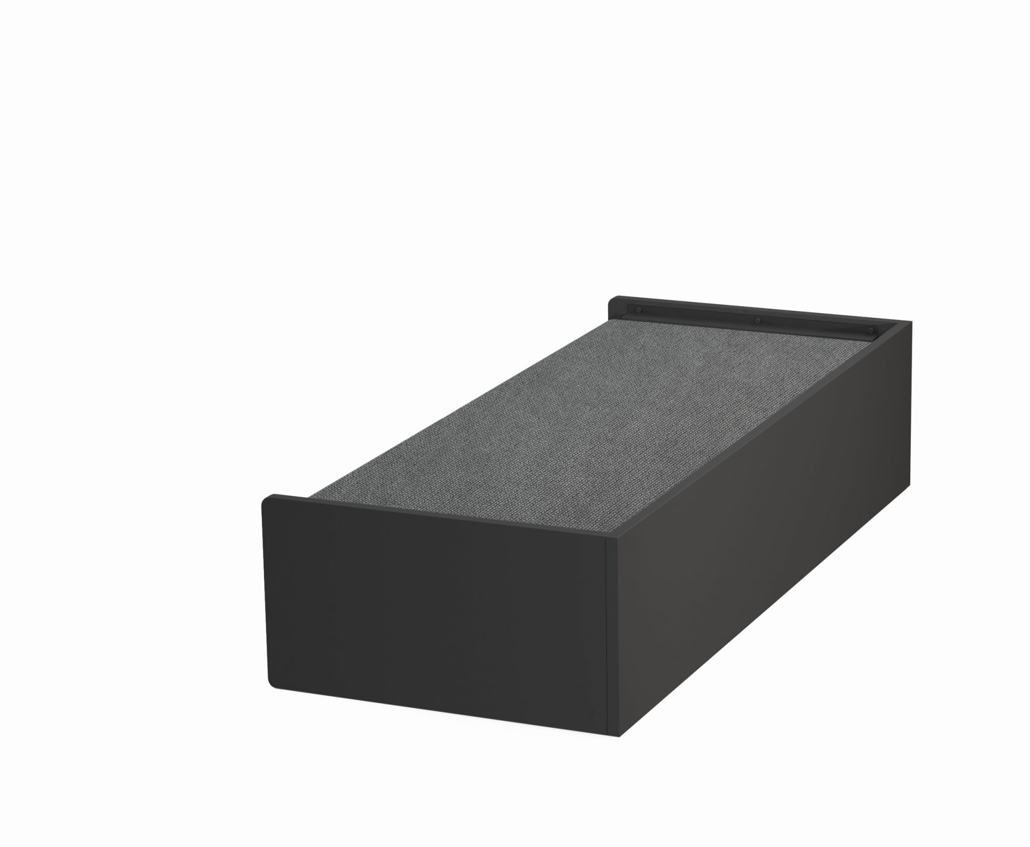 Tablebed Freestanding Single – Musta Tablebed Freestanding Single – Musta
