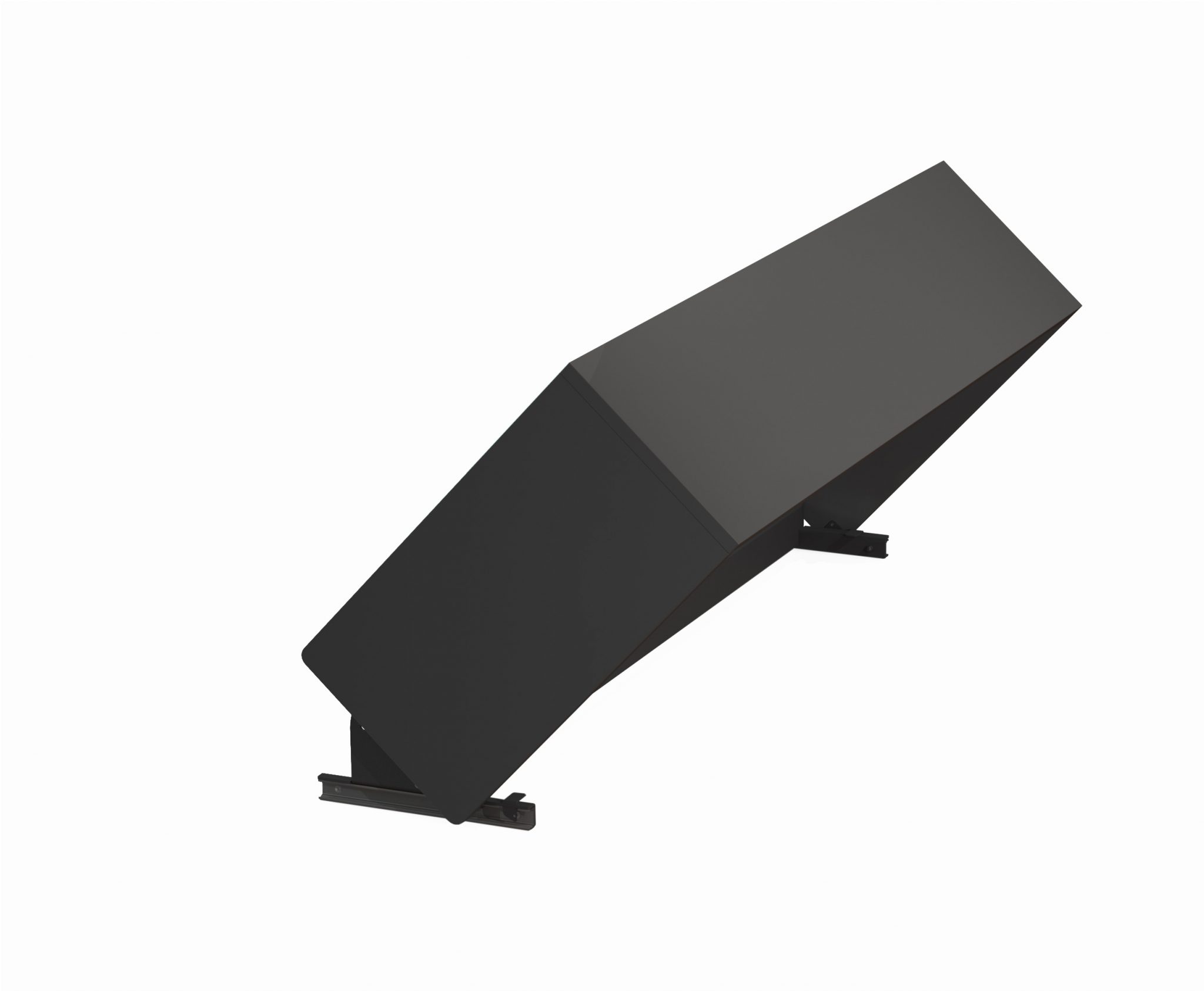 Tablebed Freestanding Single – Black