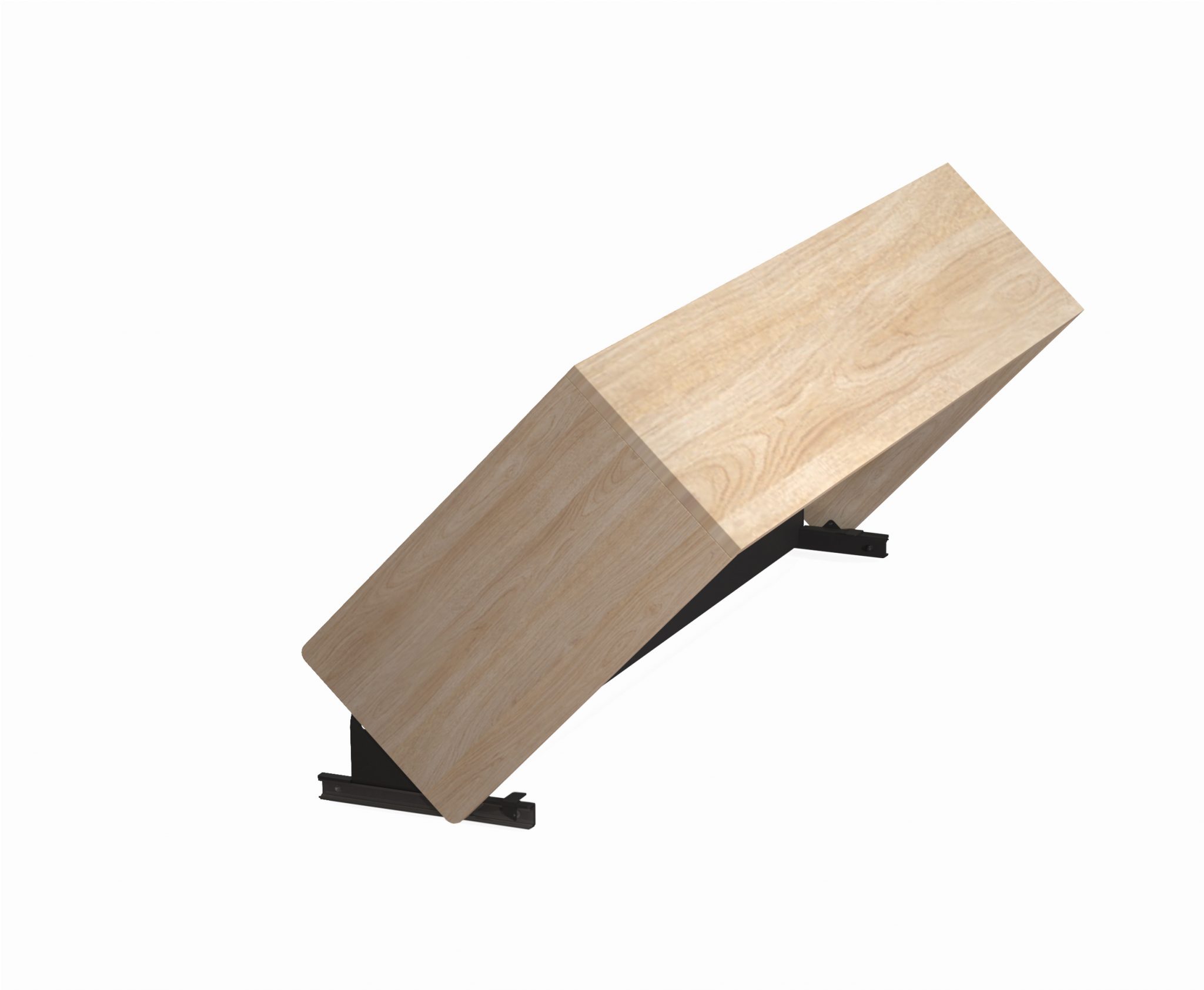 Tablebed Freestanding Single – Oak