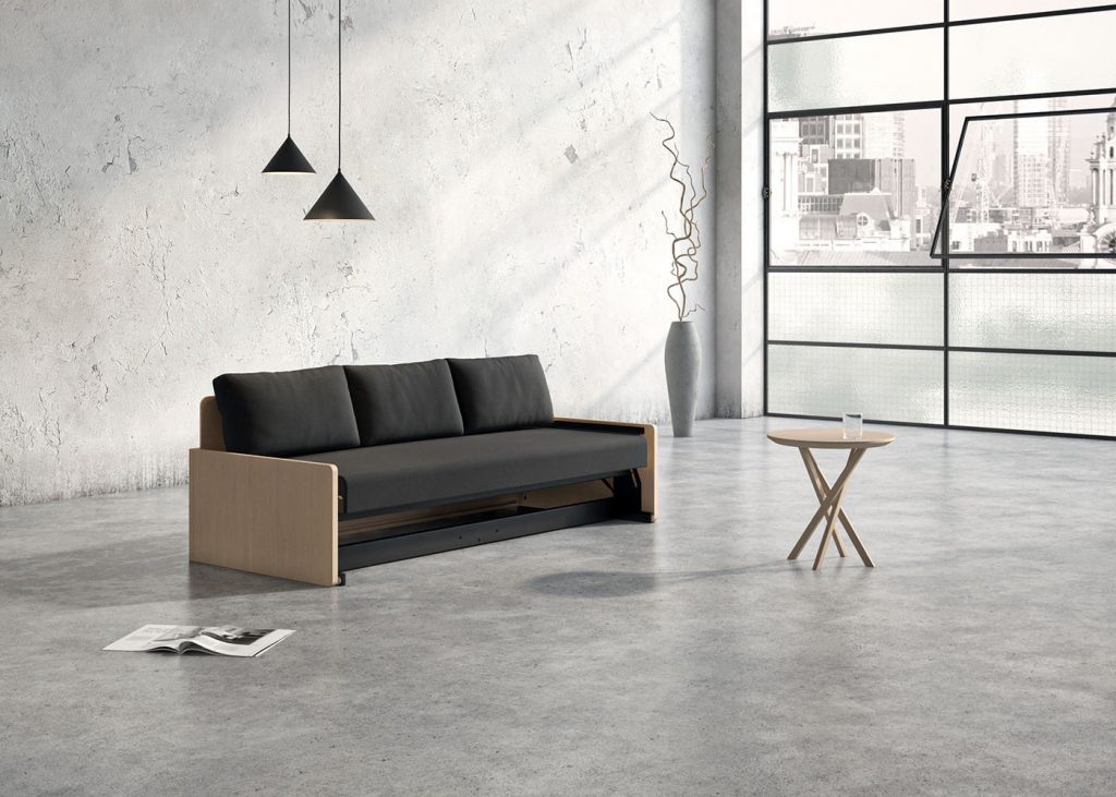 Freestanding Tablebed Single voi myös käyttää sohvana erillisen sohva-lisäosan avulla.