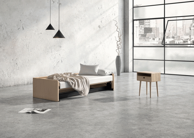 A pioneer of smart space utilization: Freestanding Tablebed Single